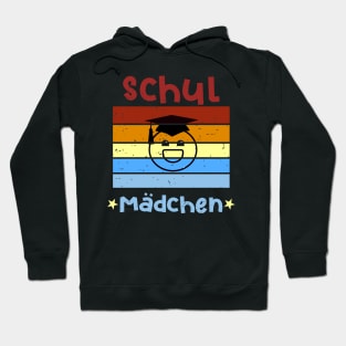 Schulmädchen 1. Klasse Smile Schulbeginn T shirt Hoodie